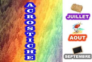 3 acrostiche 9